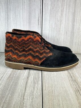 Clarks Bushacre 3 Desert Boot Mid Wool Suede Chukka Ankle Boot Mens Size 12
